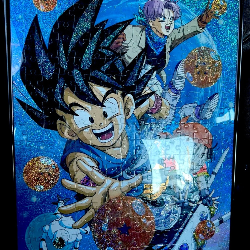 Dragon Ball GT Hologram Jigsaw Puzzle - with frame